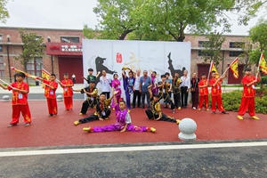 梅山武术代表队参加省第三届非遗博览活动