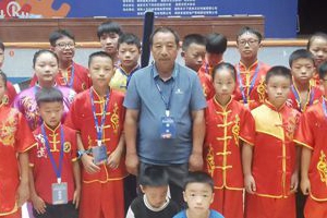 梅山武术代表队参加第八届武术旅游节比赛