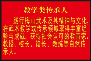 教学类传承人