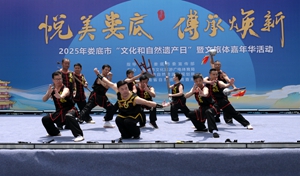 2025年娄底非遗日展演梅山武术