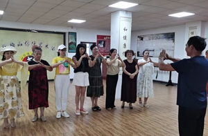 梅山手鼓队加入梅山武协暨梅山武术培训开训仪式